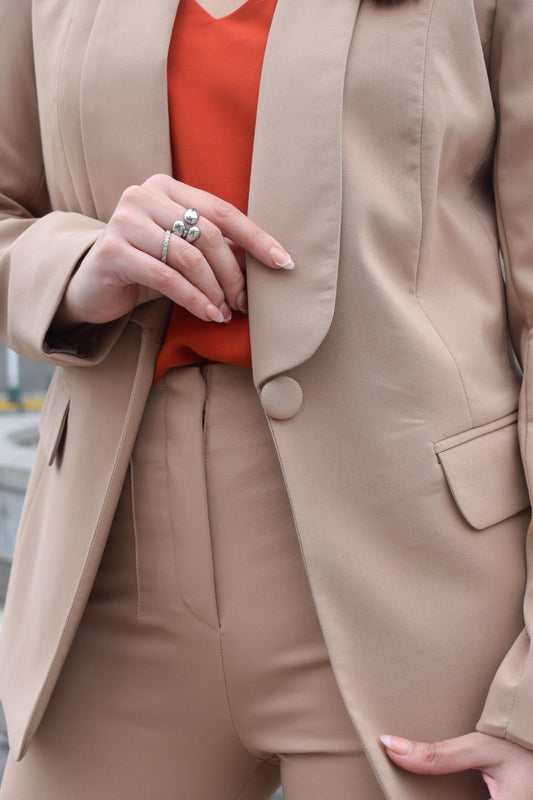 "Old Money" Executive Blazer - Camel