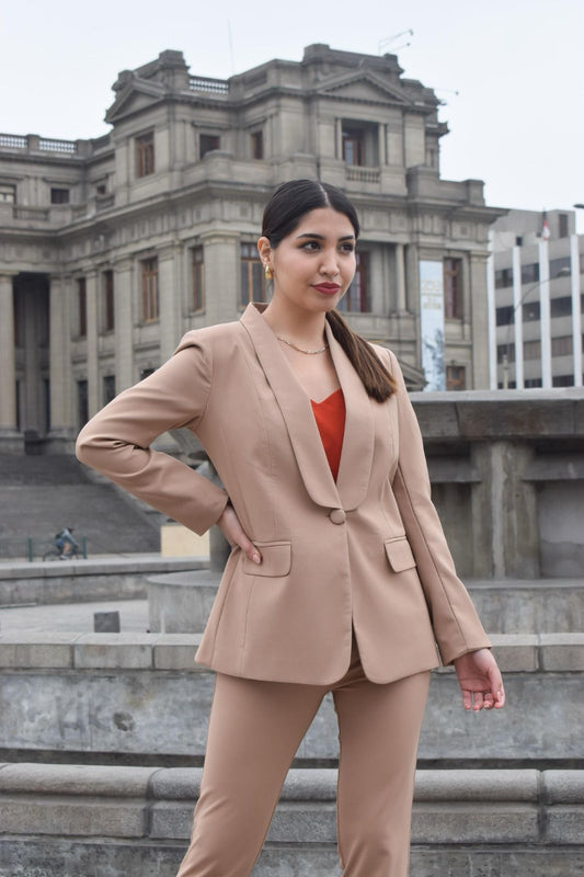 Blazer Ejecutivo "Old Money" - Camel